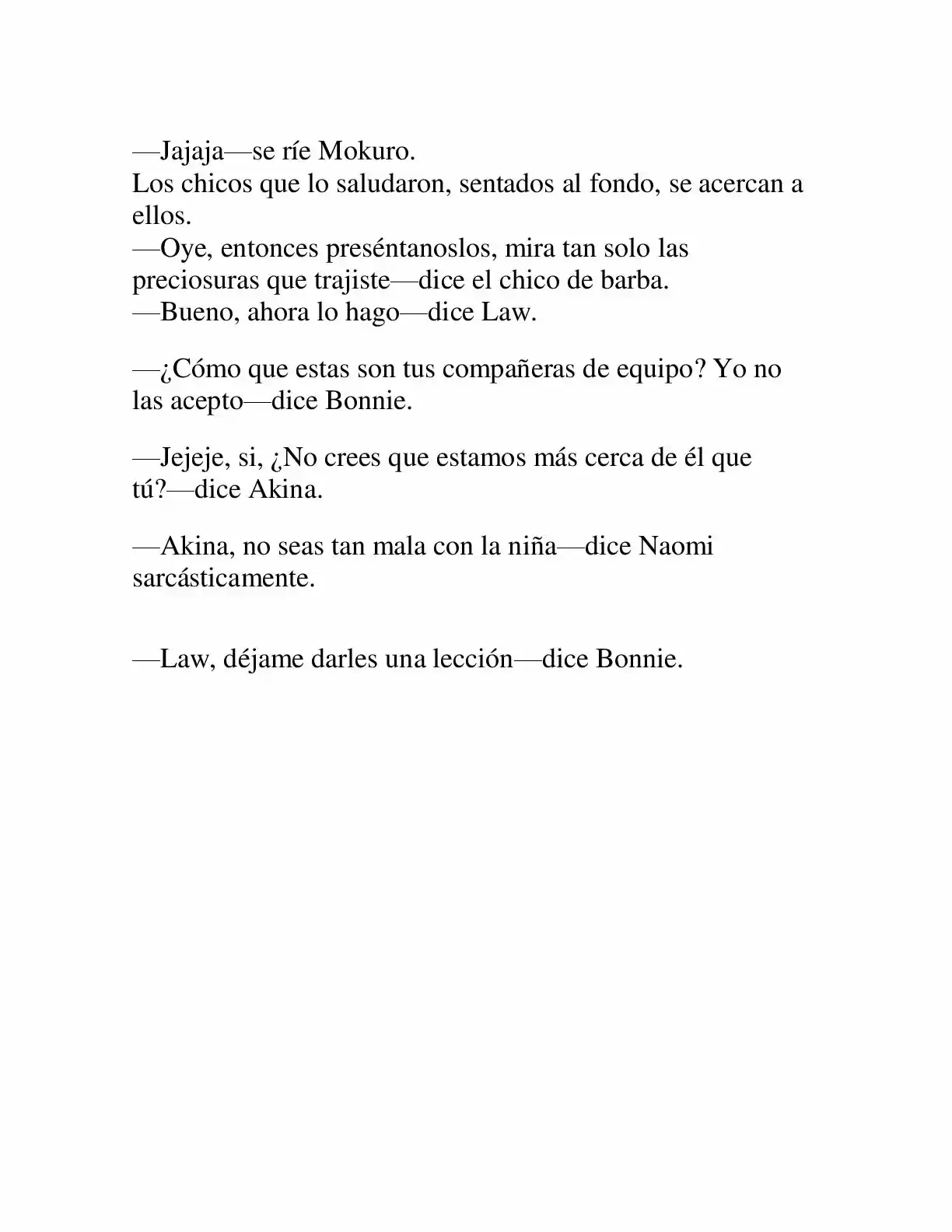 Keimamura X capítulo 18, página 7