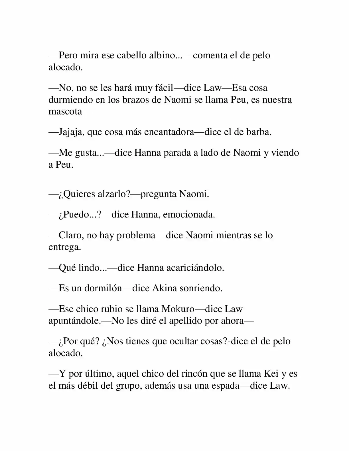 Keimamura X capítulo 18, página 9