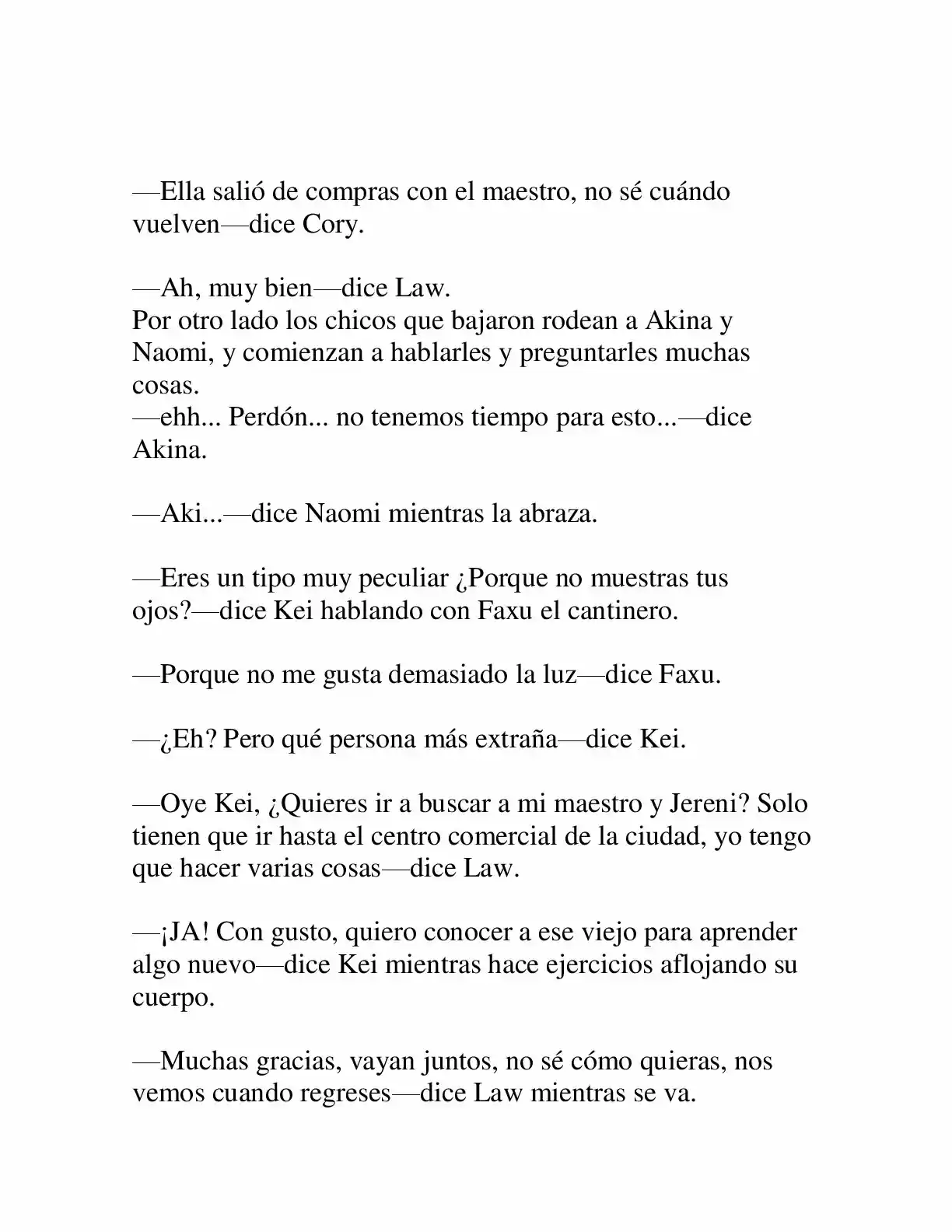 Keimamura X capítulo 18, página 14