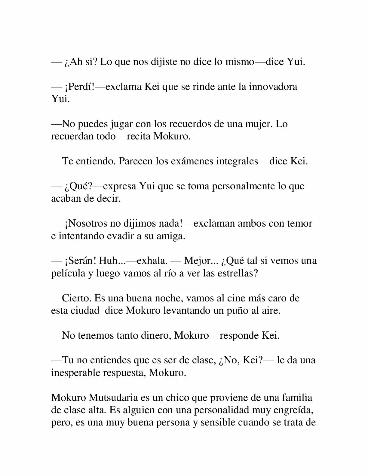 Keimamura X capítulo 2, página 2