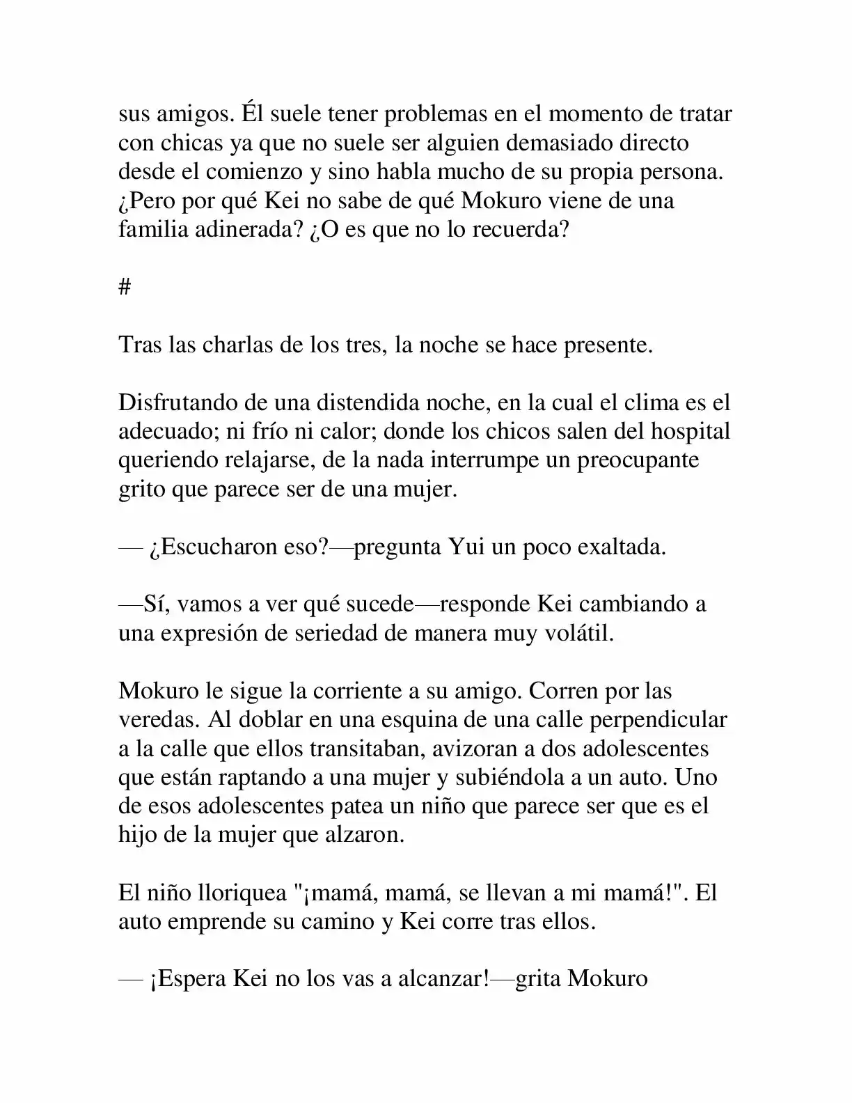 Keimamura X capítulo 2, página 3