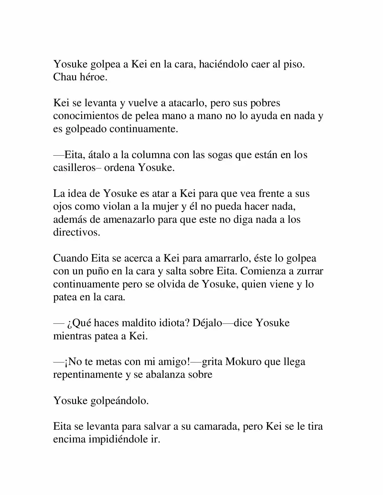 Keimamura X capítulo 2, página 5