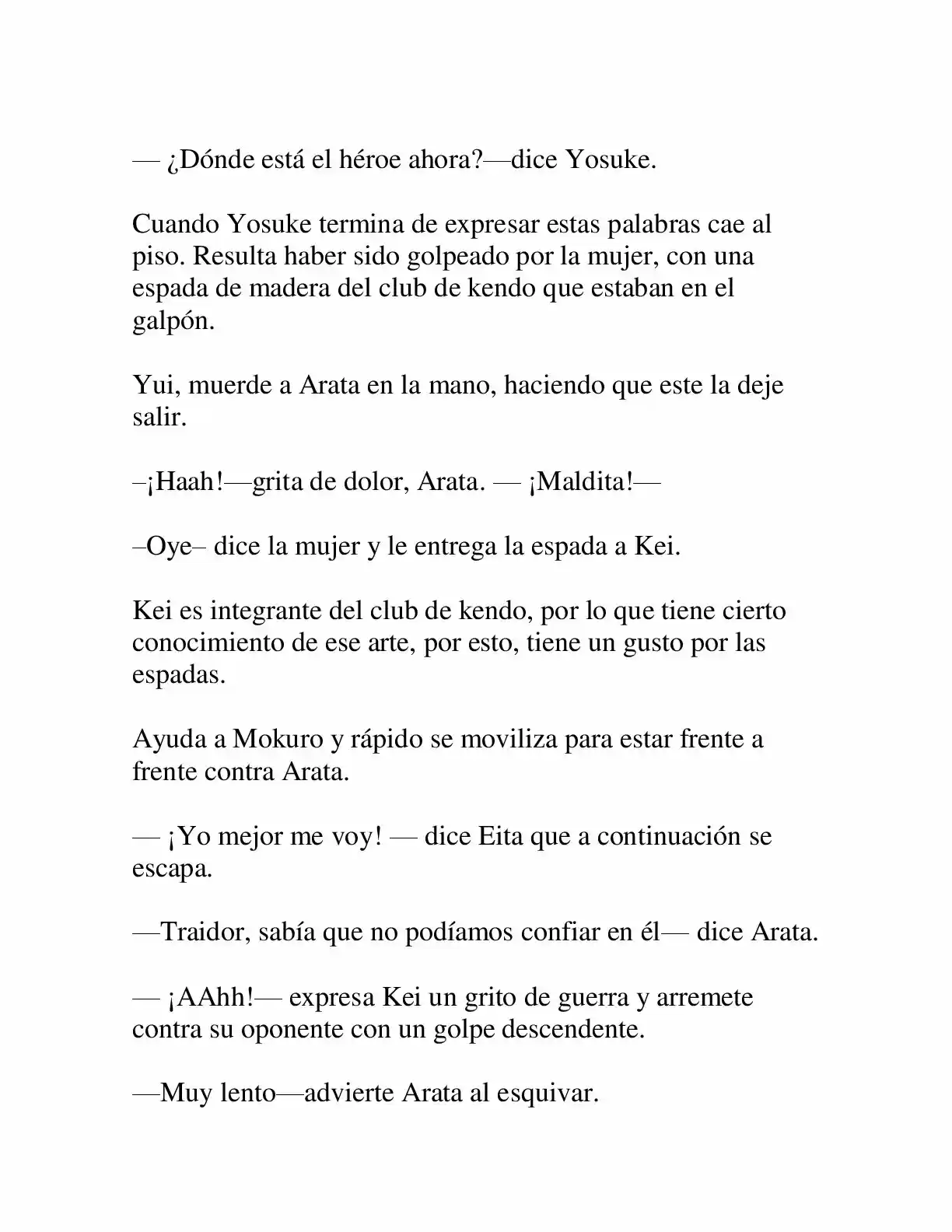 Keimamura X capítulo 2, página 7