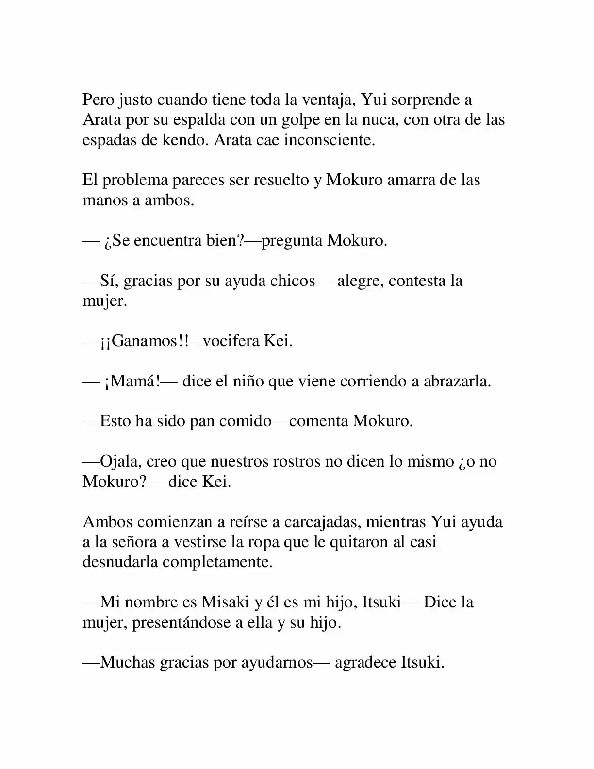 Keimamura X capítulo 2, página 8