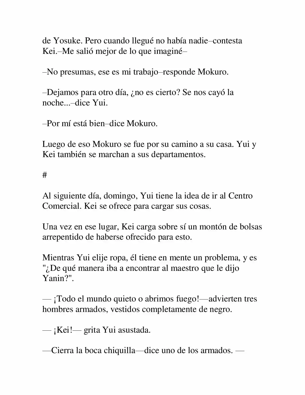 Keimamura X capítulo 2, página 10