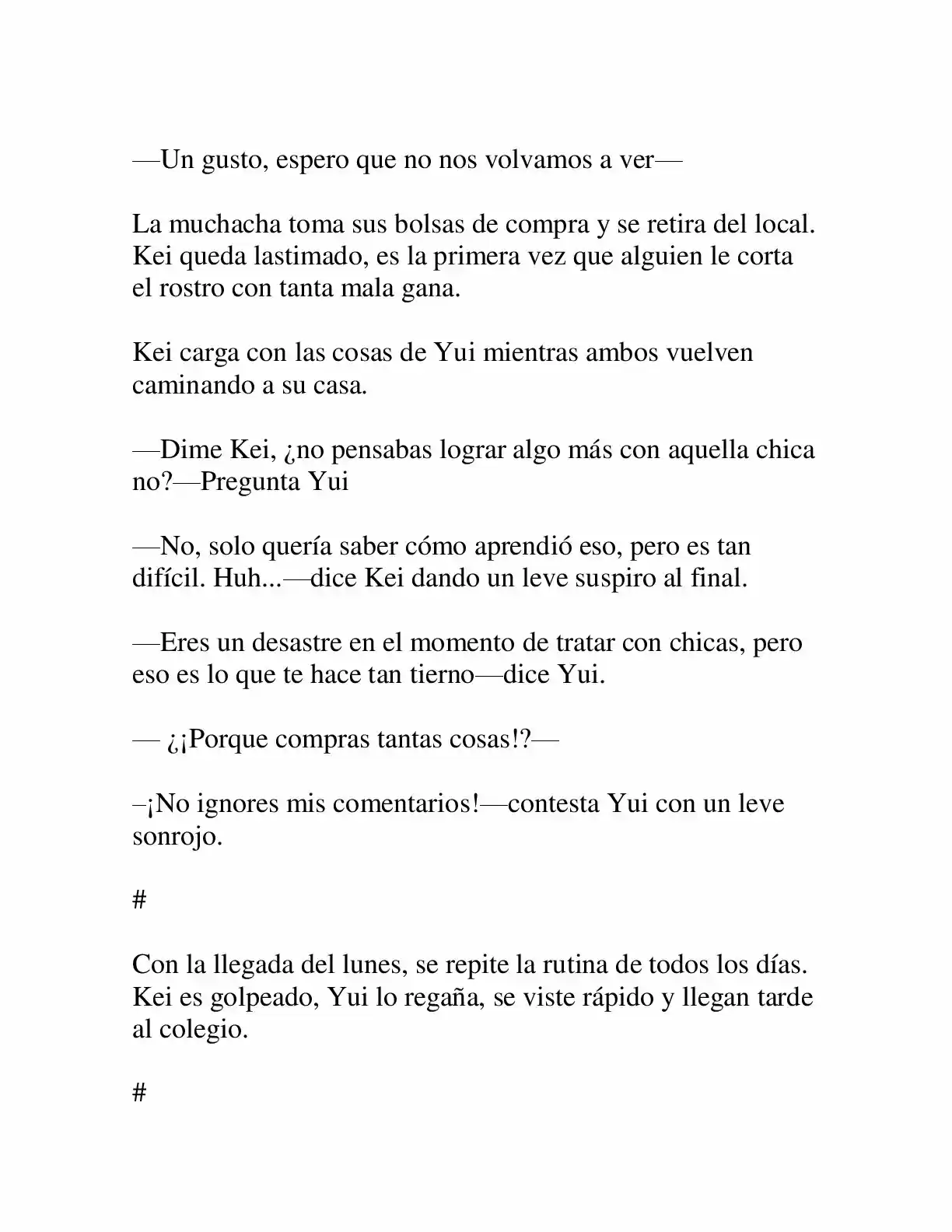 Keimamura X capítulo 2, página 15