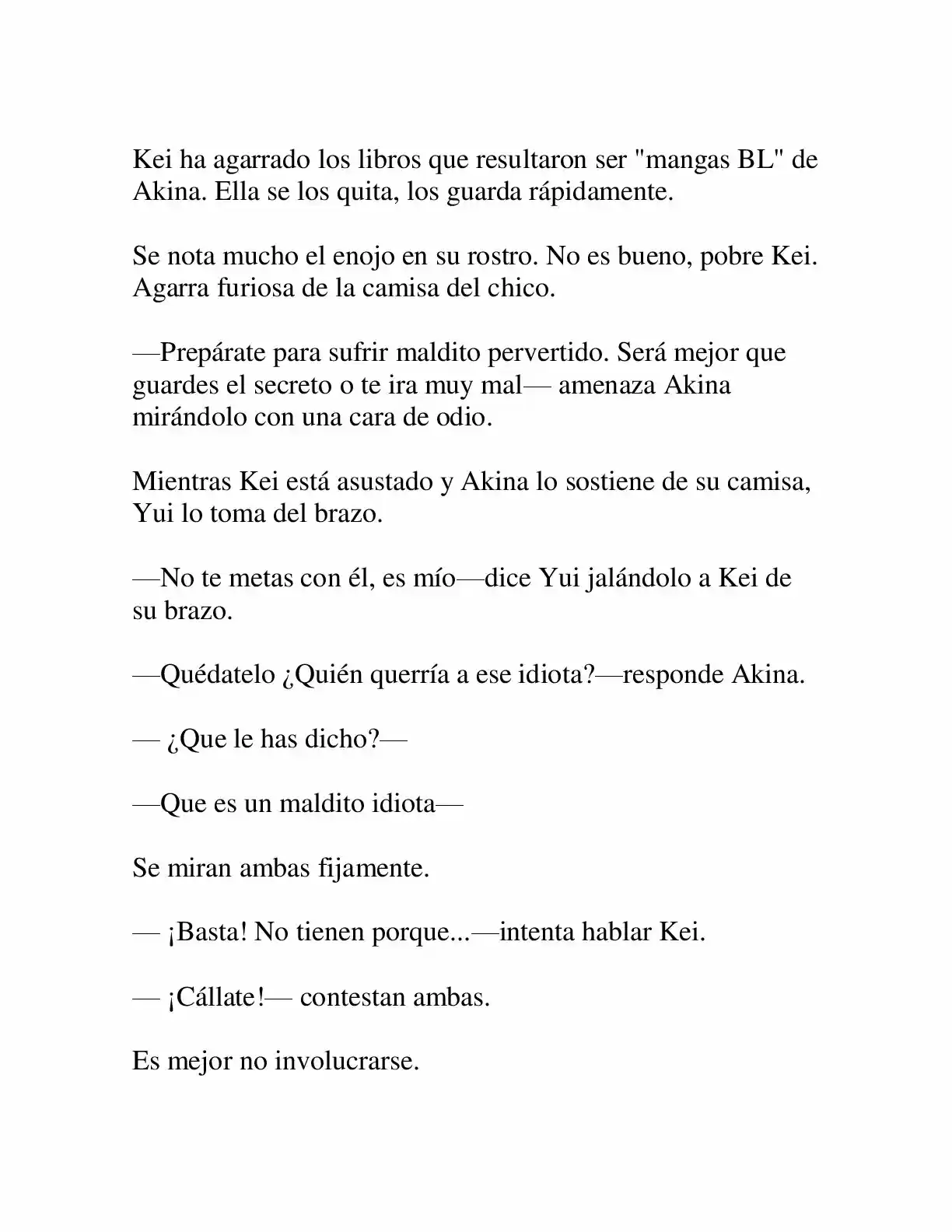 Keimamura X capítulo 2, página 18