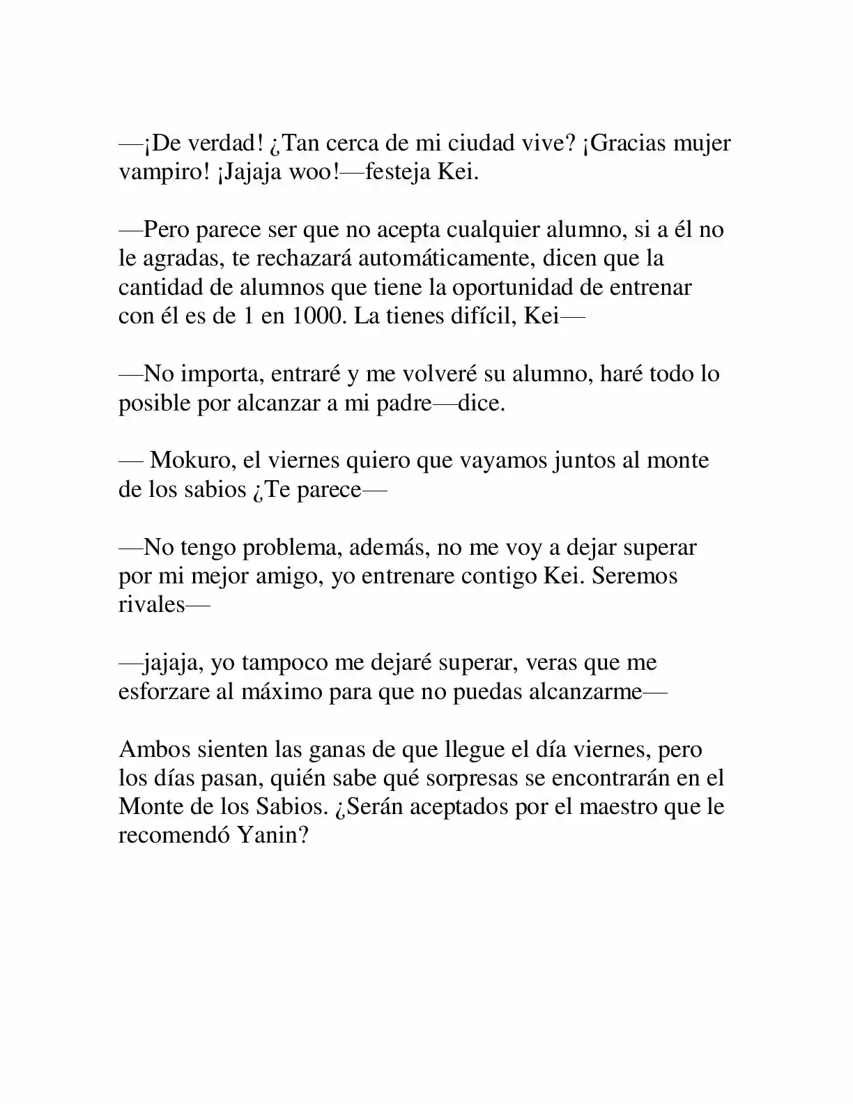 Keimamura X capítulo 2, página 20