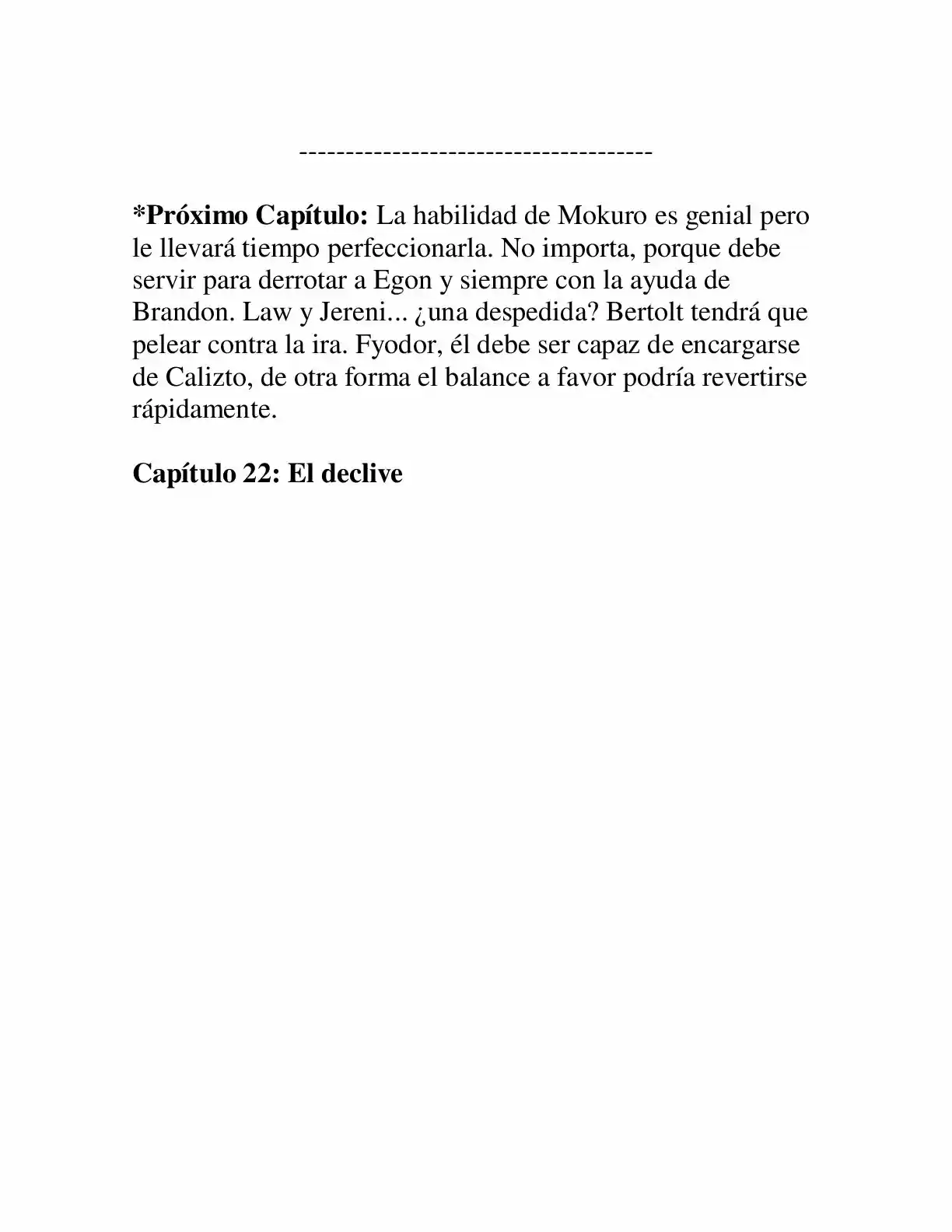 Keimamura X capítulo 21, página 24