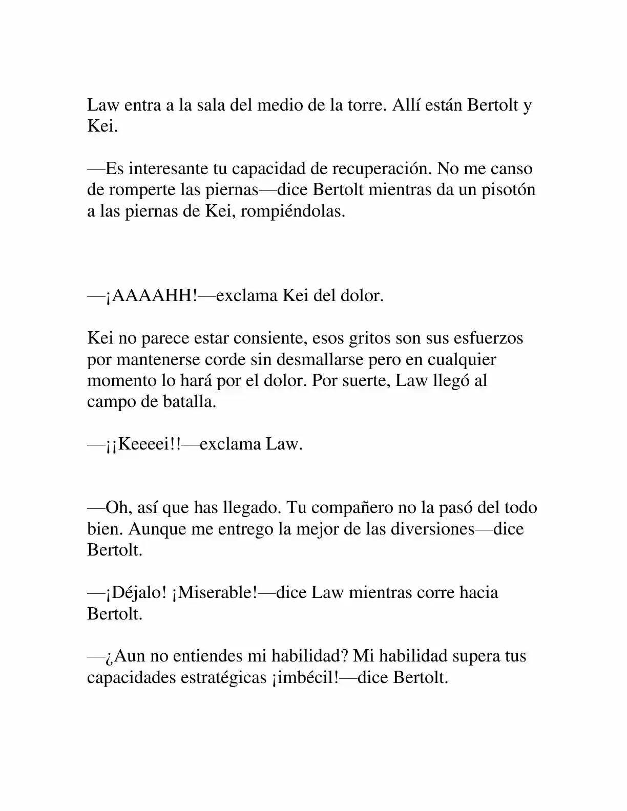 Keimamura X capítulo 22, página 17