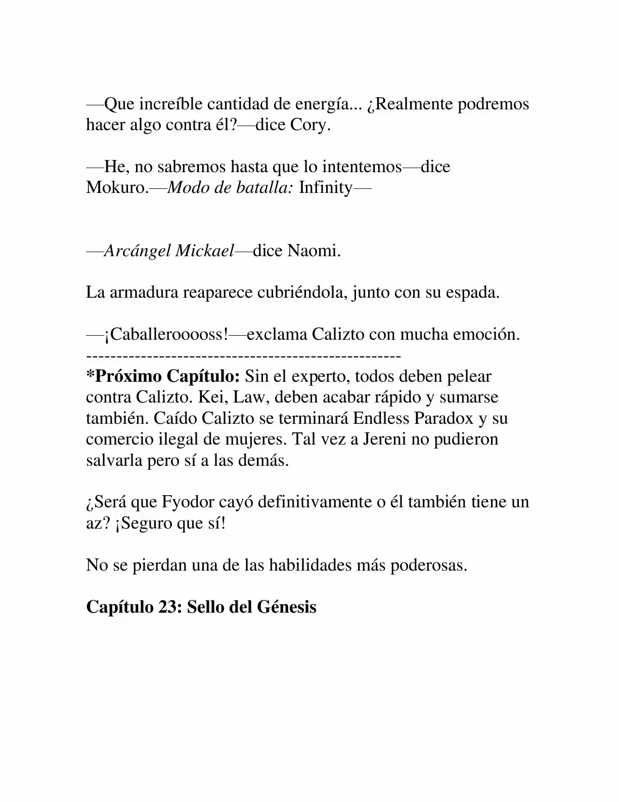 Keimamura X capítulo 22, página 25