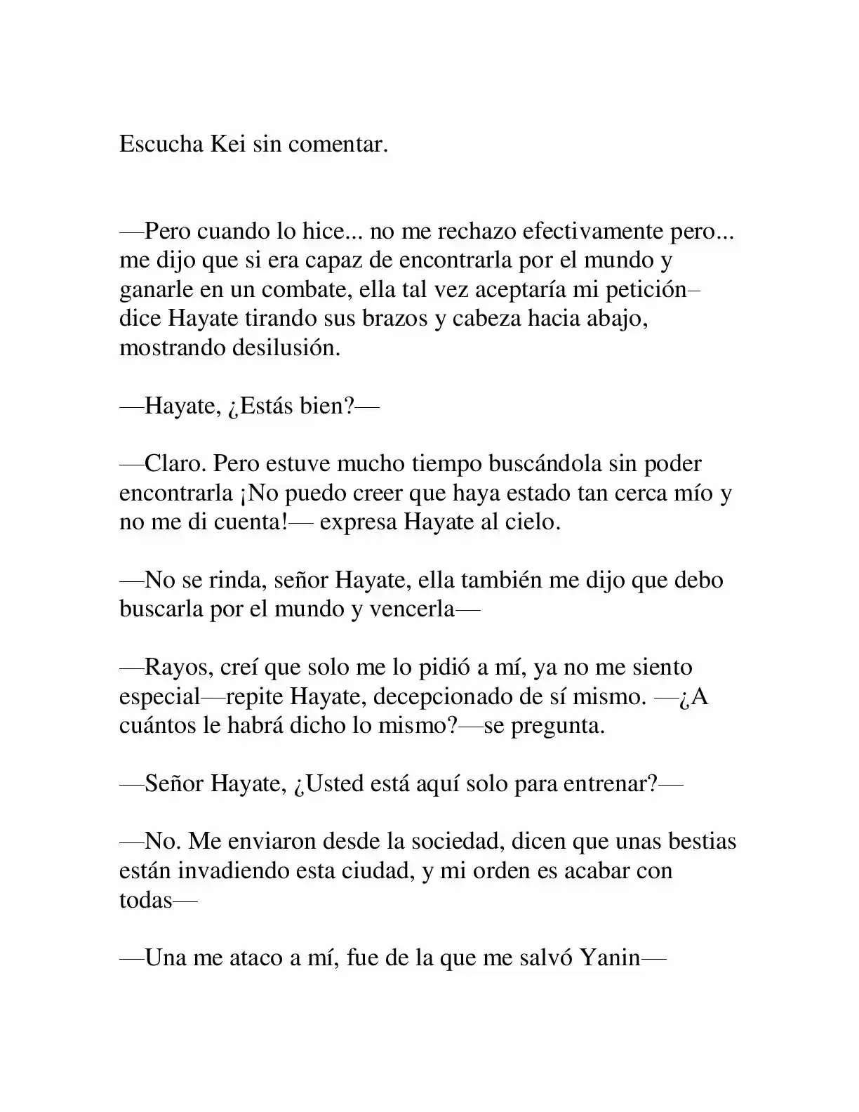 Keimamura X capítulo 3, página 8