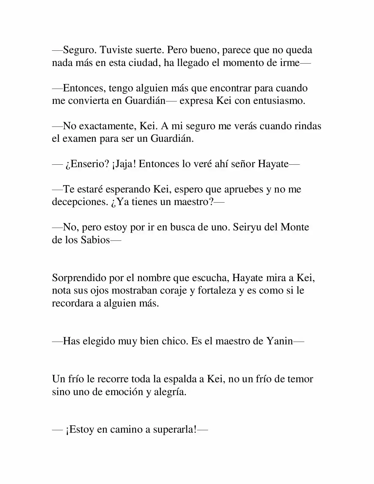 Keimamura X capítulo 3, página 9