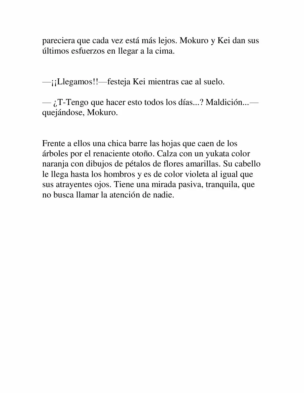 Keimamura X capítulo 3, página 13