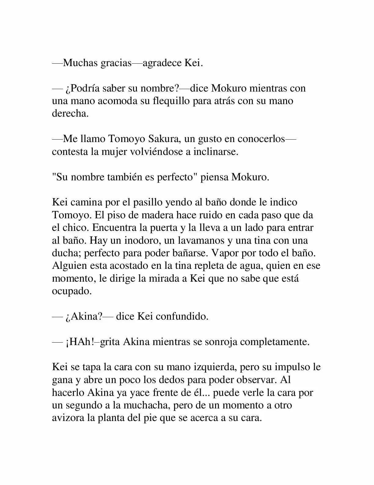 Keimamura X capítulo 4, página 2