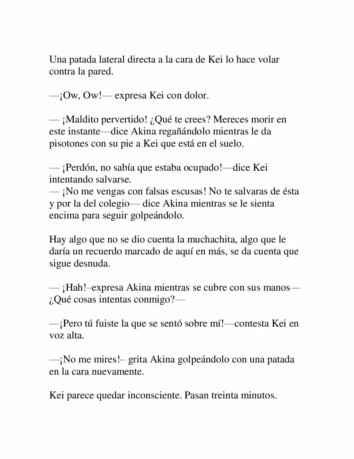 Keimamura X capítulo 4, página 3