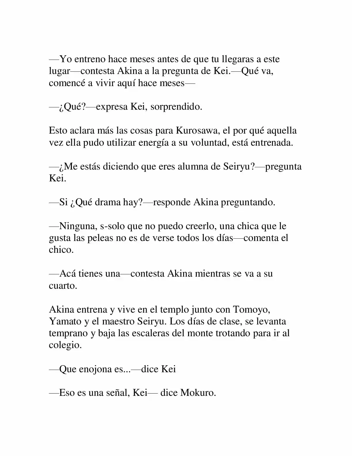 Keimamura X capítulo 4, página 5