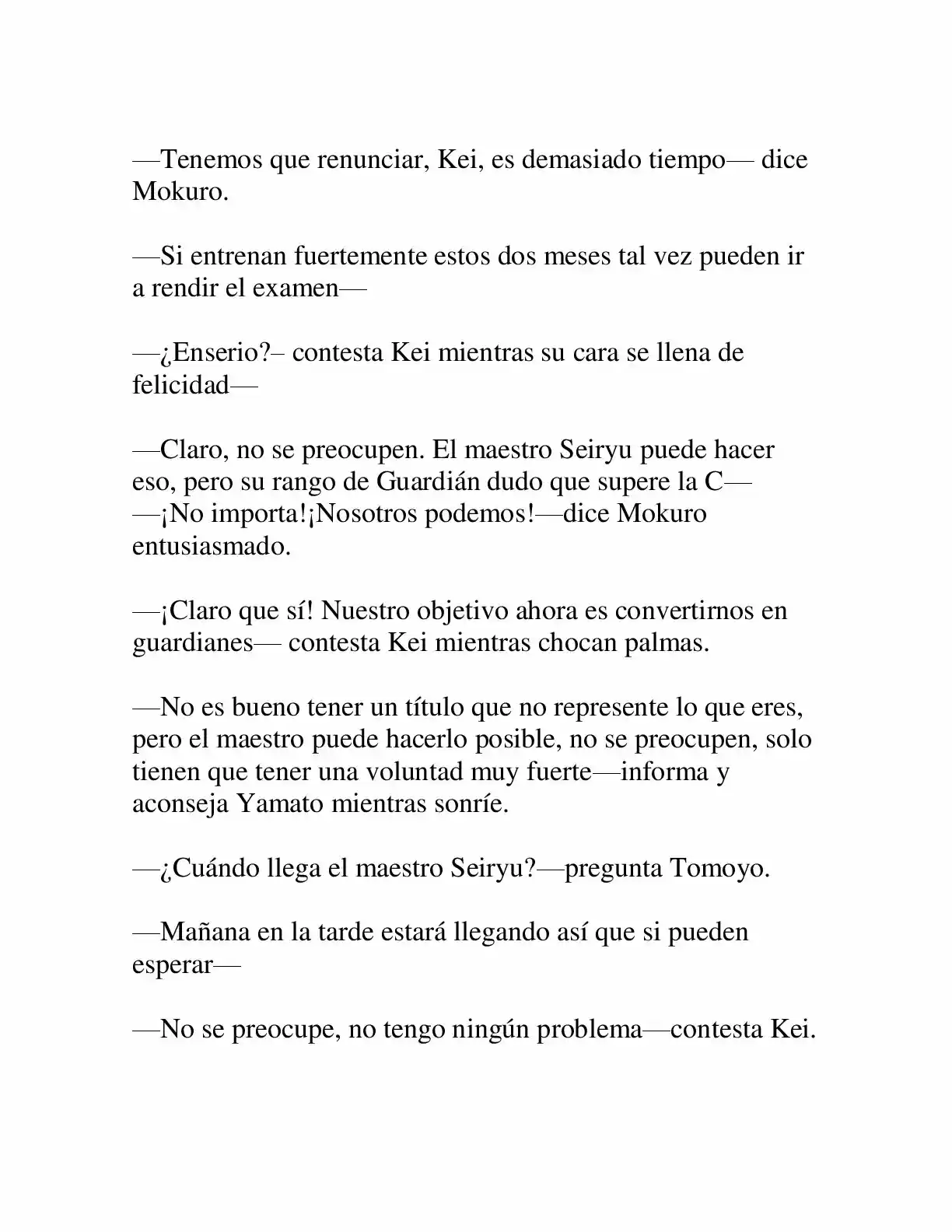 Keimamura X capítulo 4, página 10