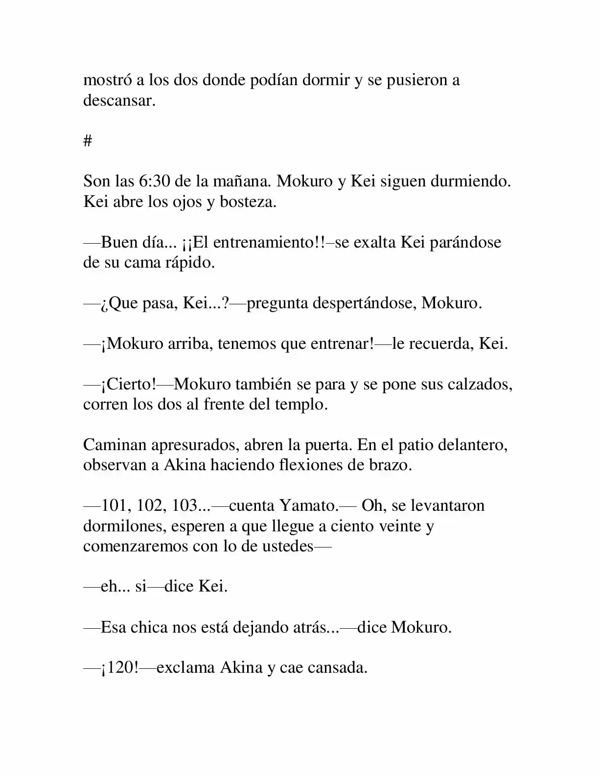 Keimamura X capítulo 4, página 12