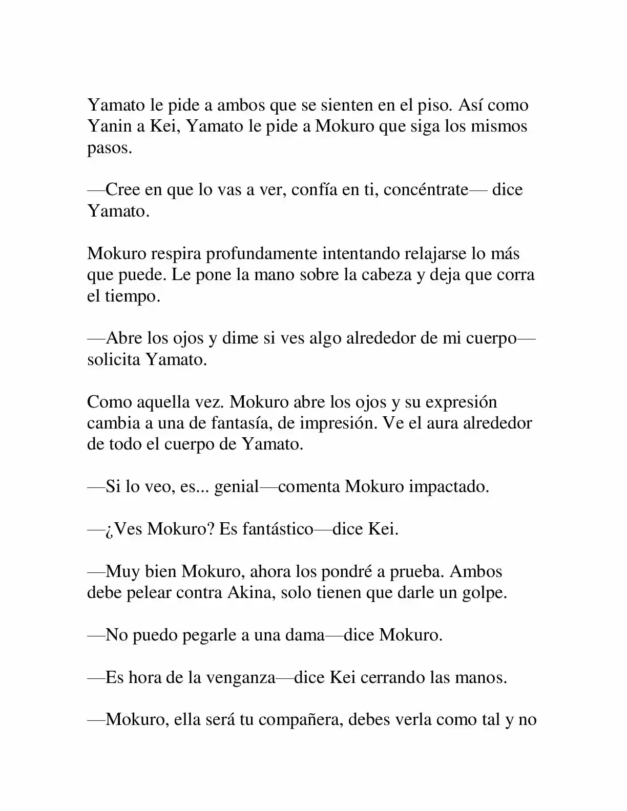 Keimamura X capítulo 4, página 14