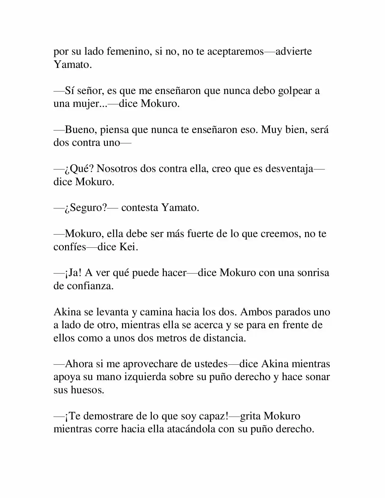 Keimamura X capítulo 4, página 15
