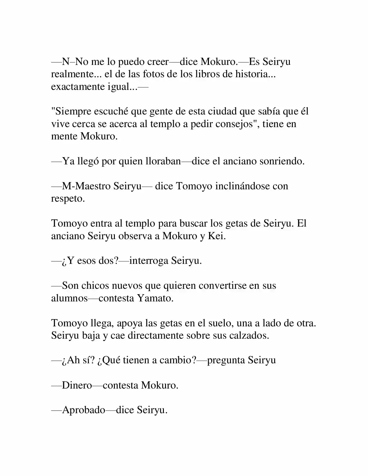 Keimamura X capítulo 4, página 21