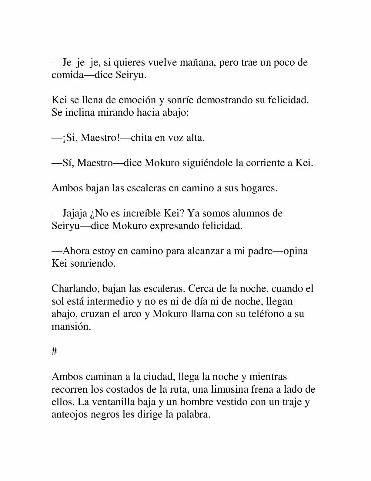 Keimamura X capítulo 4, página 24
