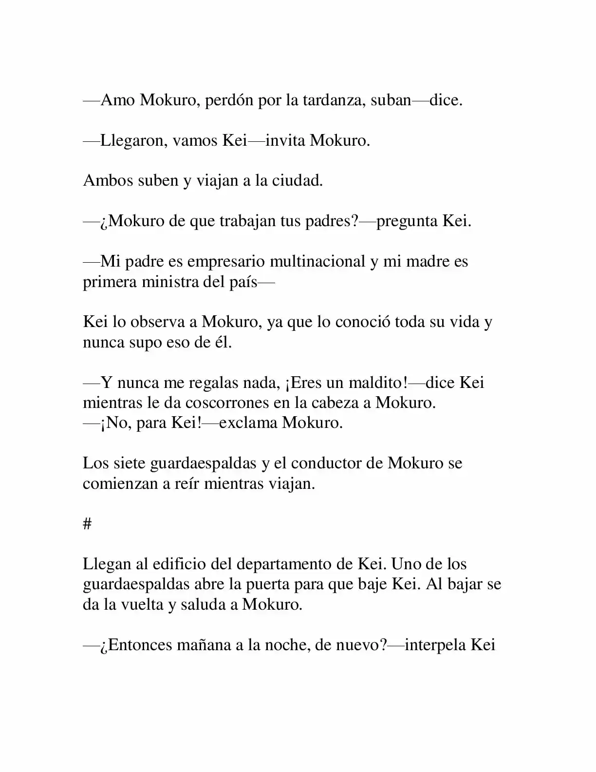 Keimamura X capítulo 4, página 25