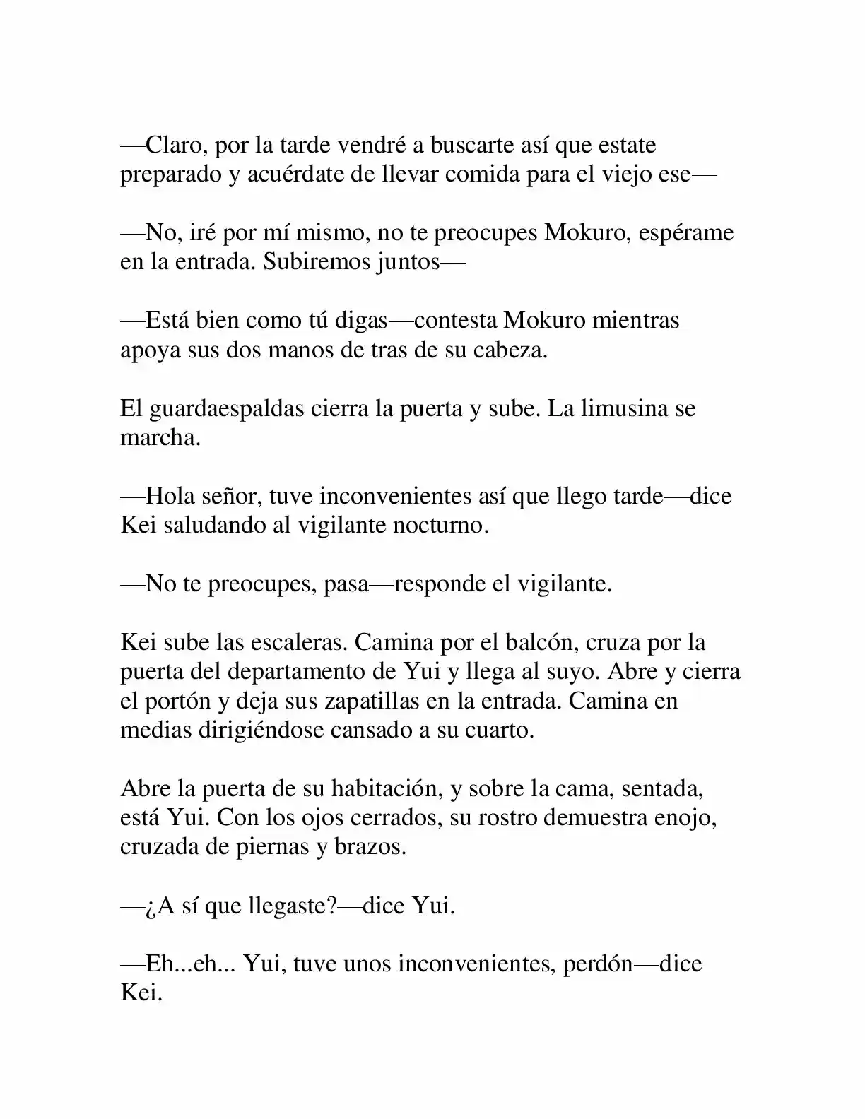 Keimamura X capítulo 4, página 26