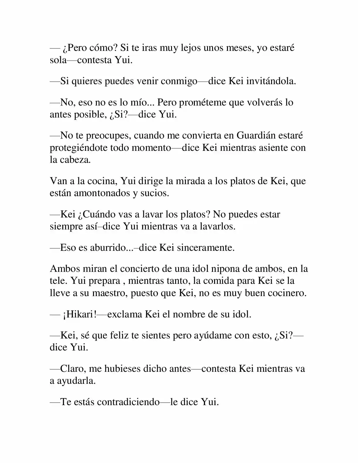 Keimamura X capítulo 5, página 2