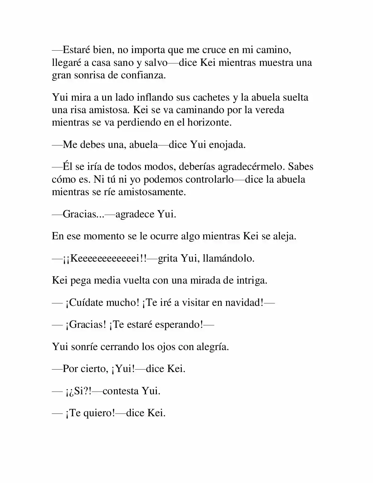 Keimamura X capítulo 5, página 4