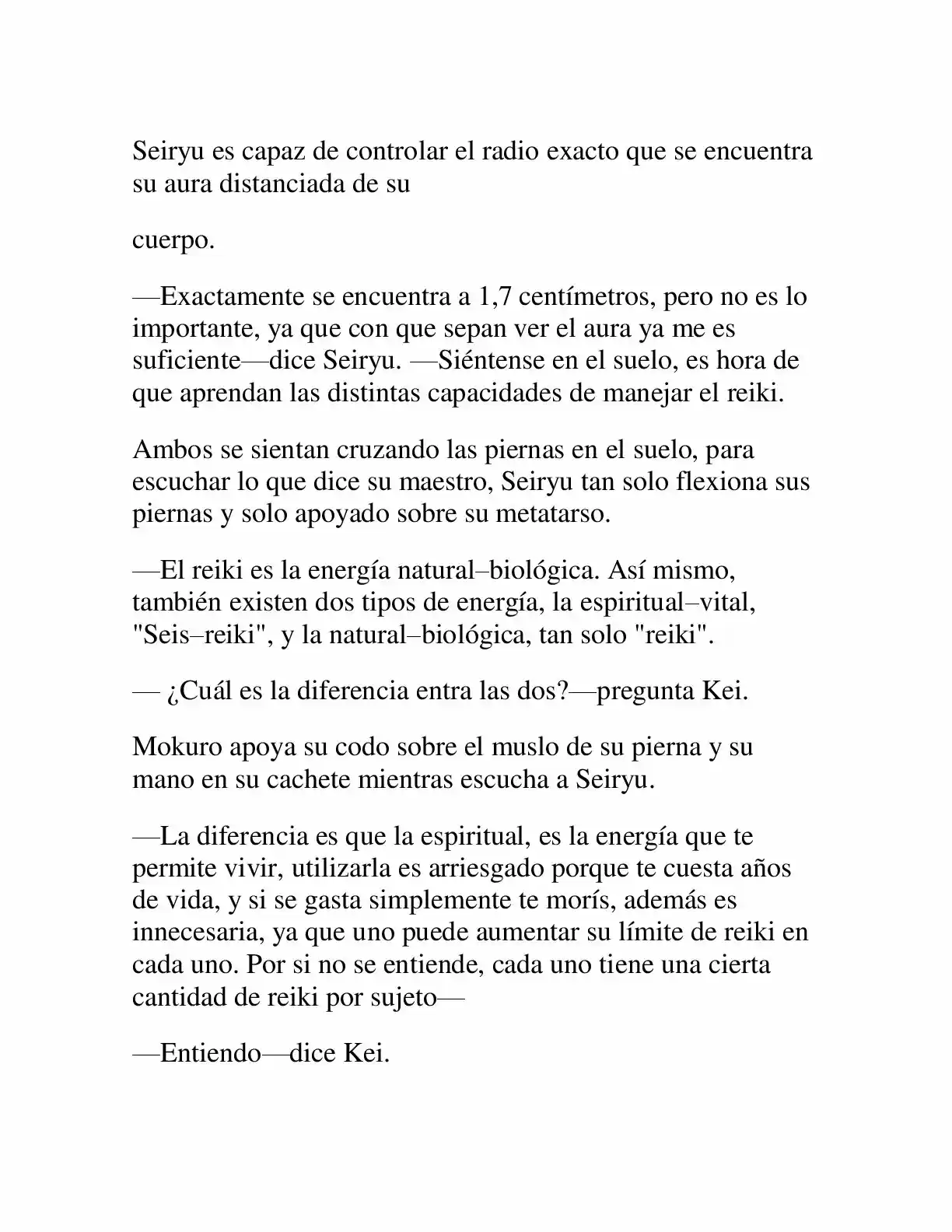 Keimamura X capítulo 5, página 8