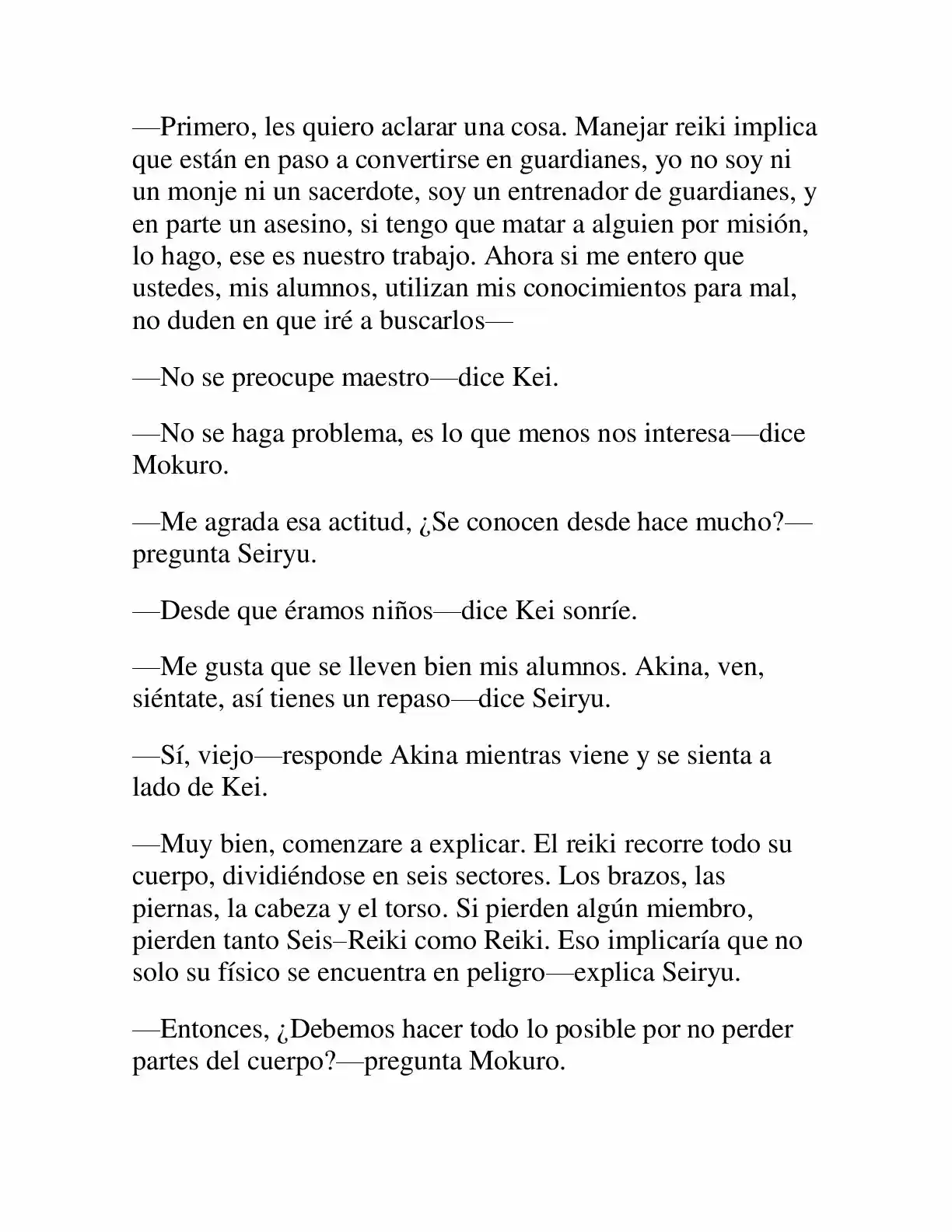 Keimamura X capítulo 5, página 9