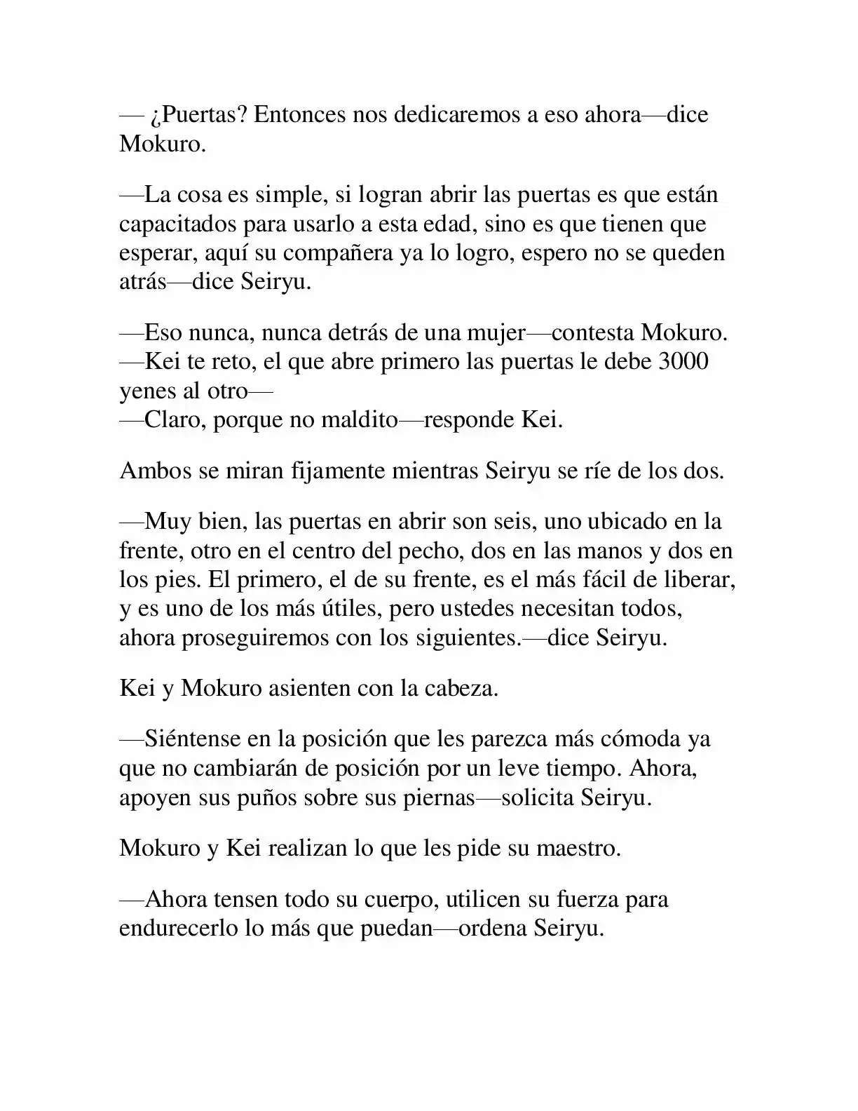 Keimamura X capítulo 5, página 12