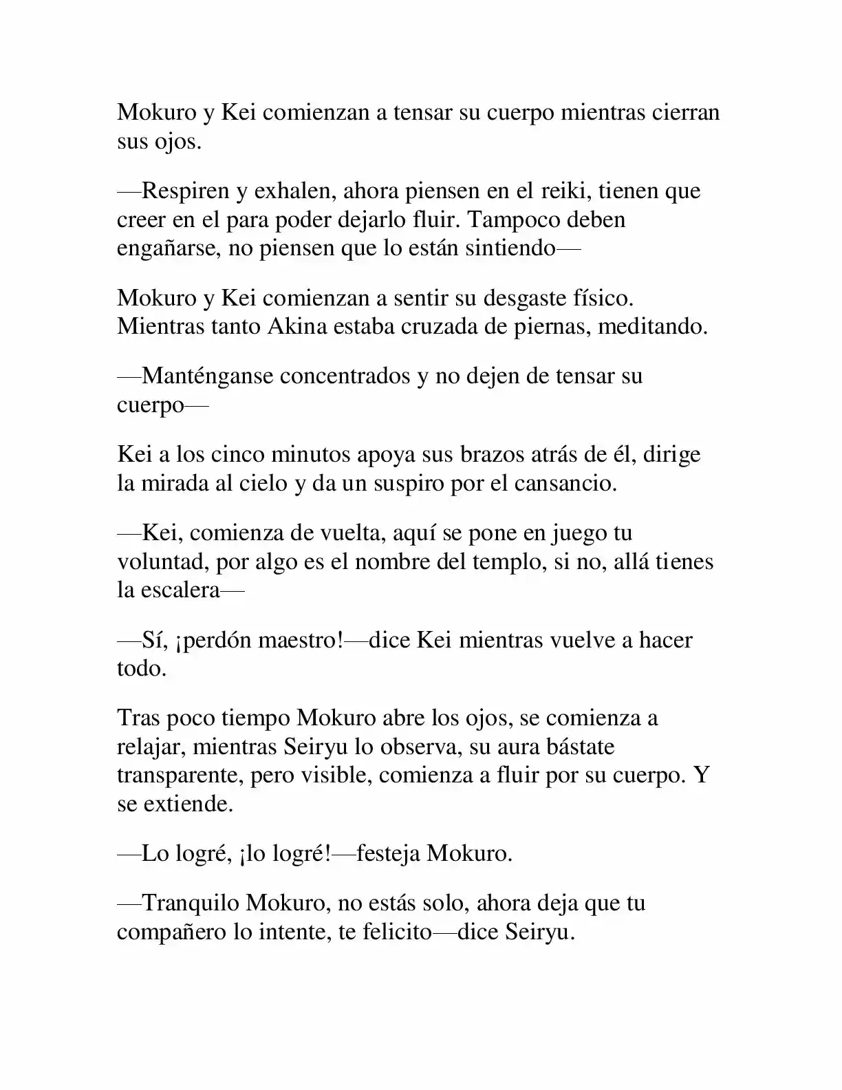 Keimamura X capítulo 5, página 14