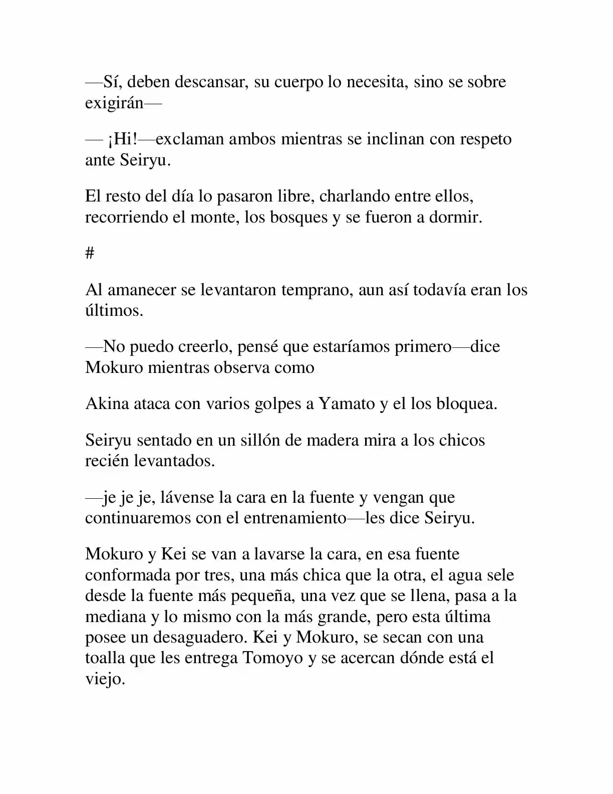 Keimamura X capítulo 5, página 15