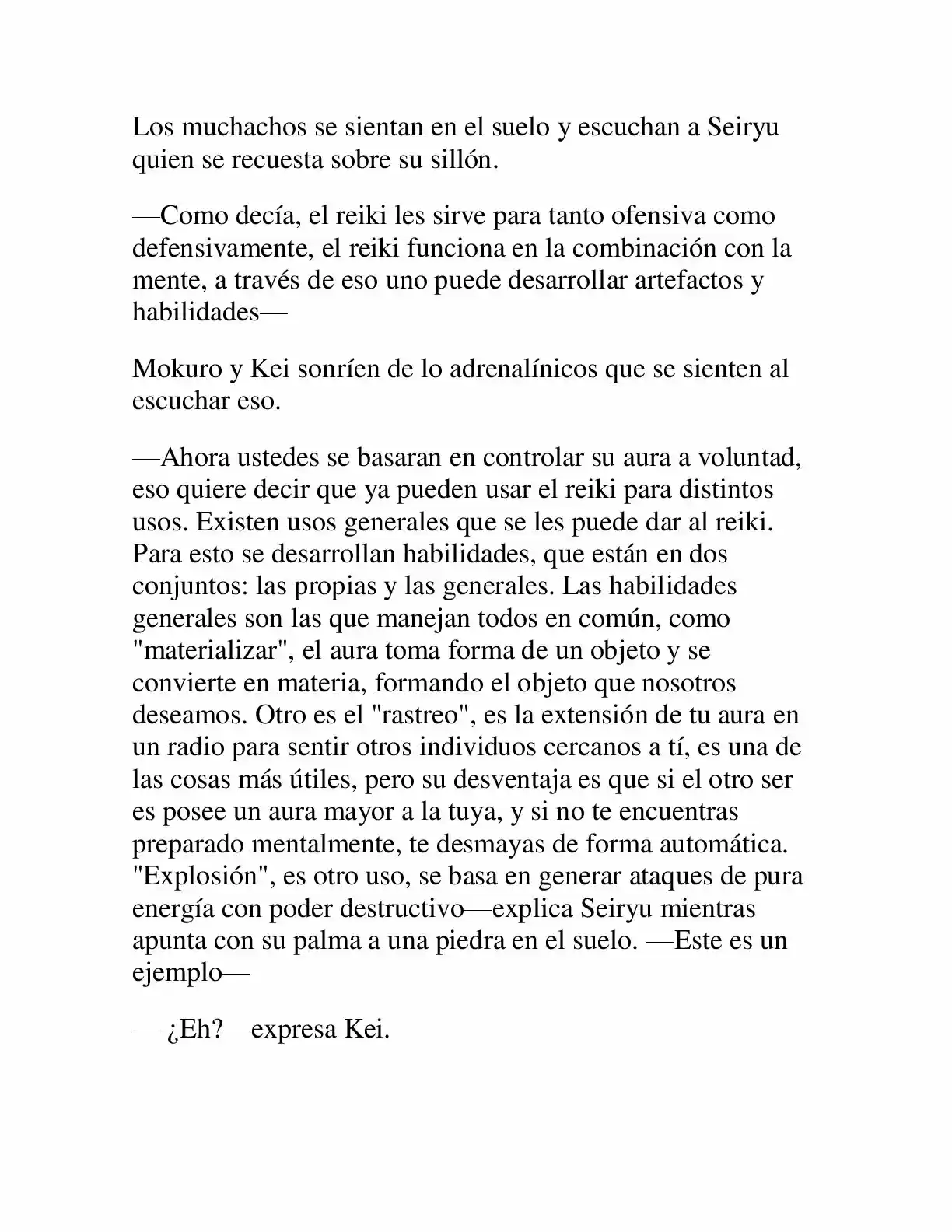 Keimamura X capítulo 5, página 17