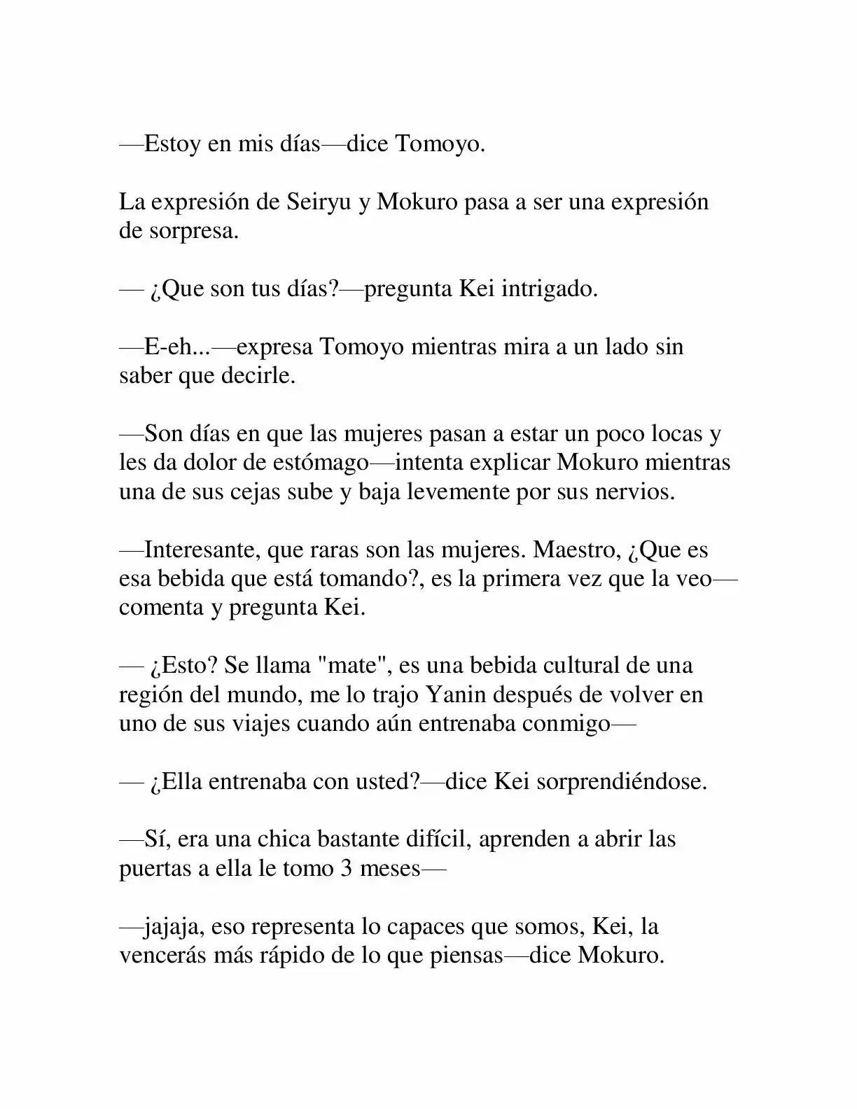 Keimamura X capítulo 6, página 2
