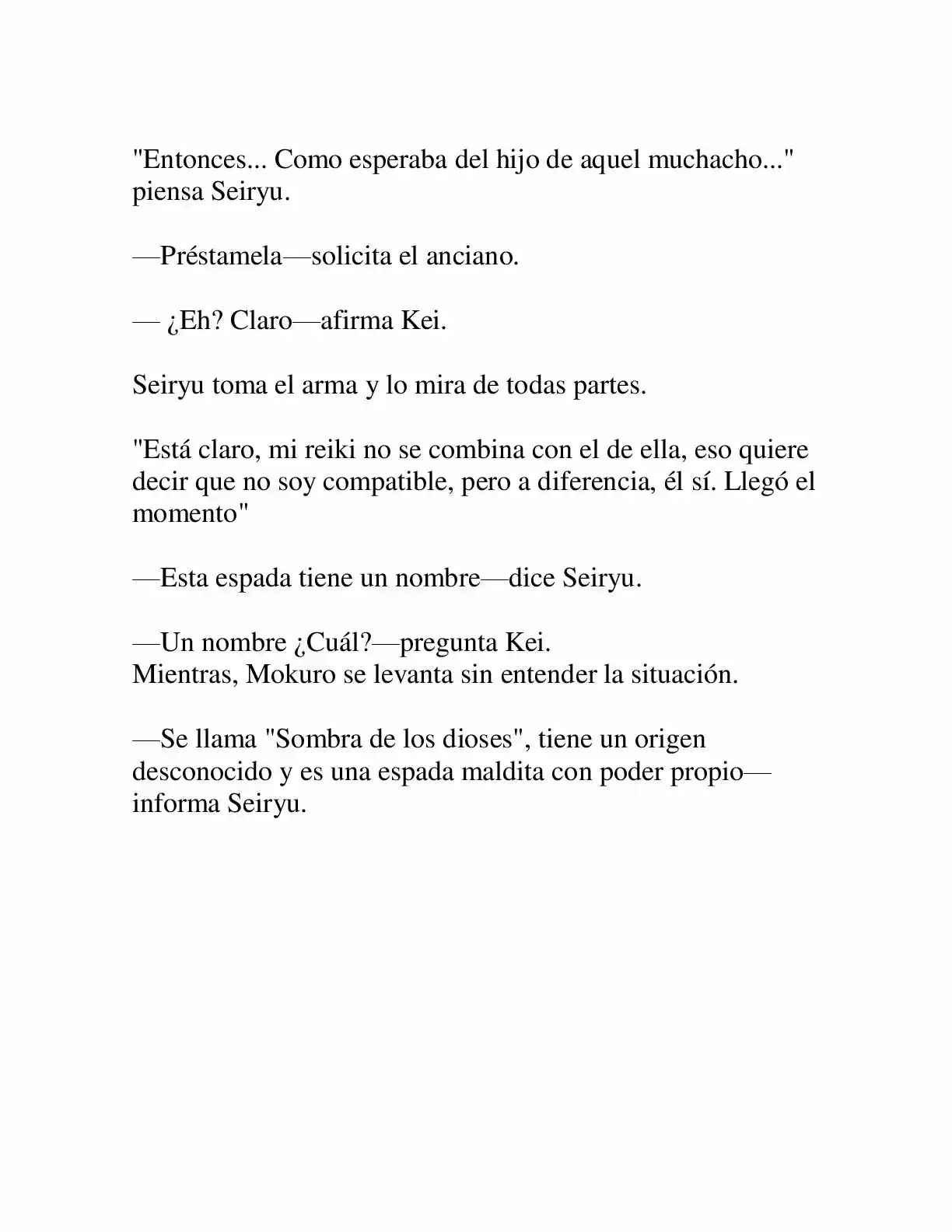 Keimamura X capítulo 6, página 5