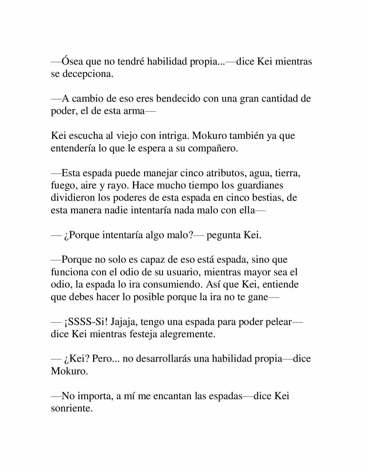 Keimamura X capítulo 6, página 8