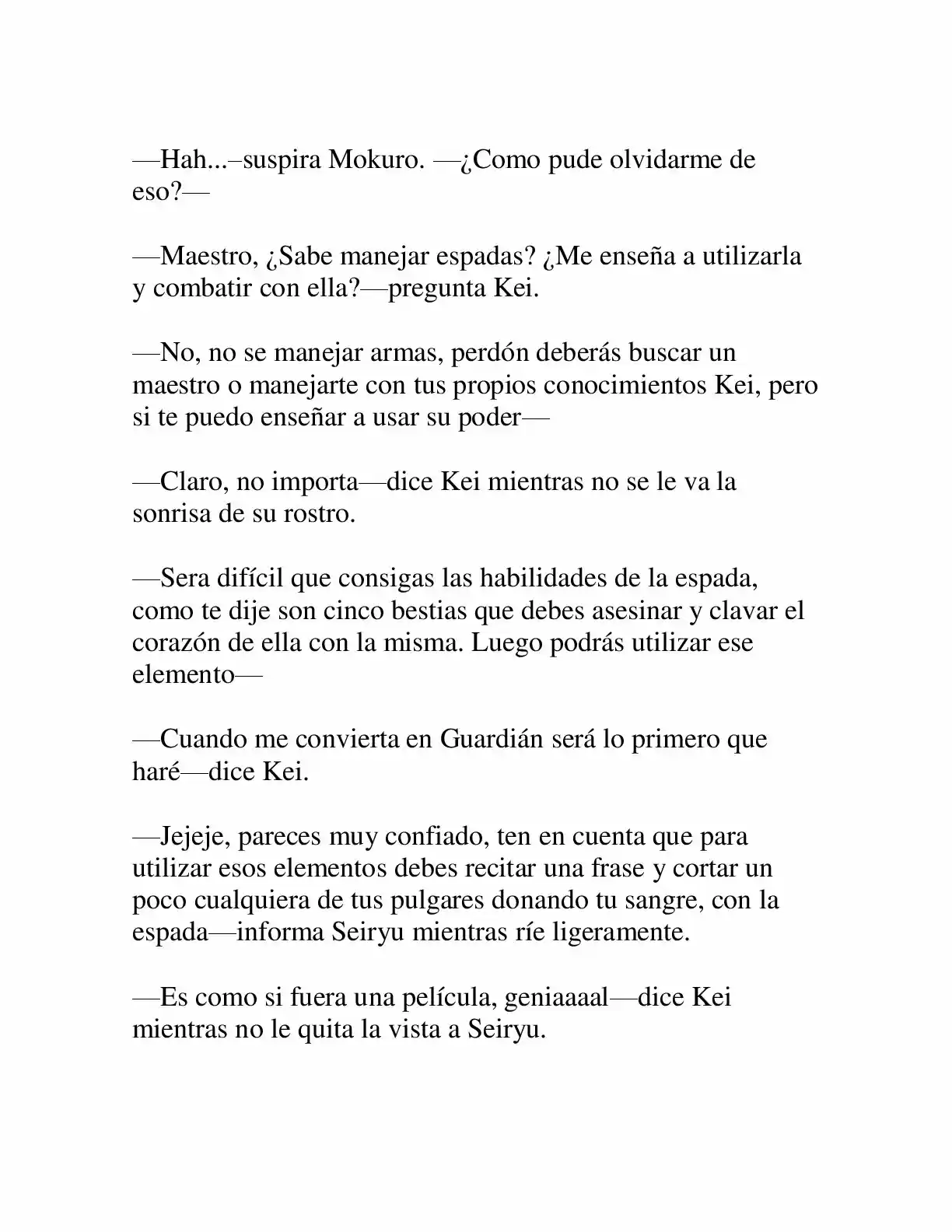 Keimamura X capítulo 6, página 9