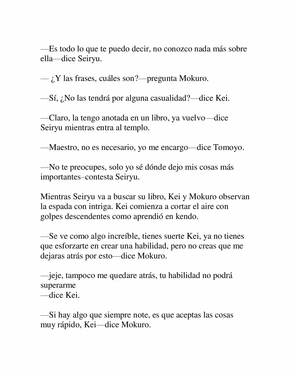 Keimamura X capítulo 6, página 10