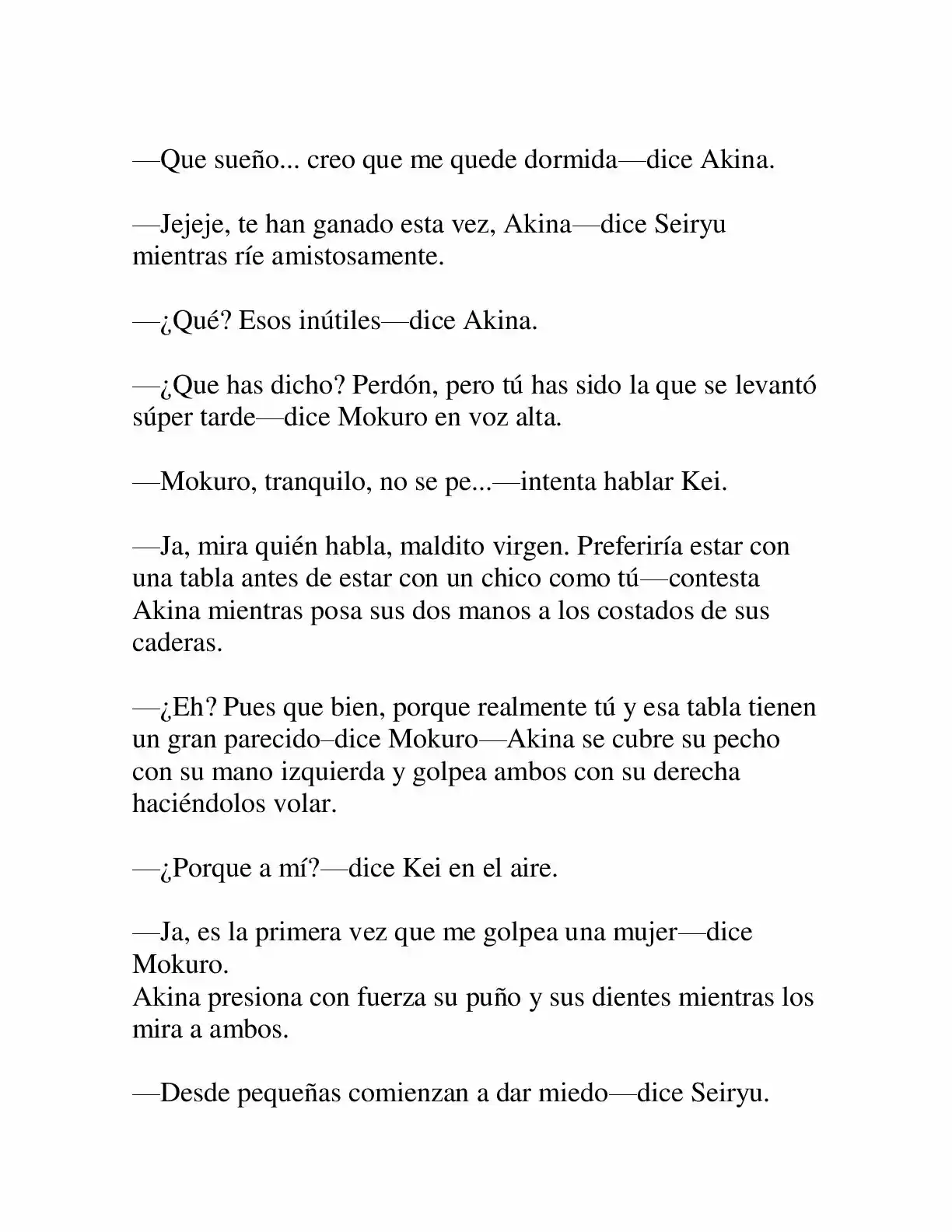 Keimamura X capítulo 6, página 14