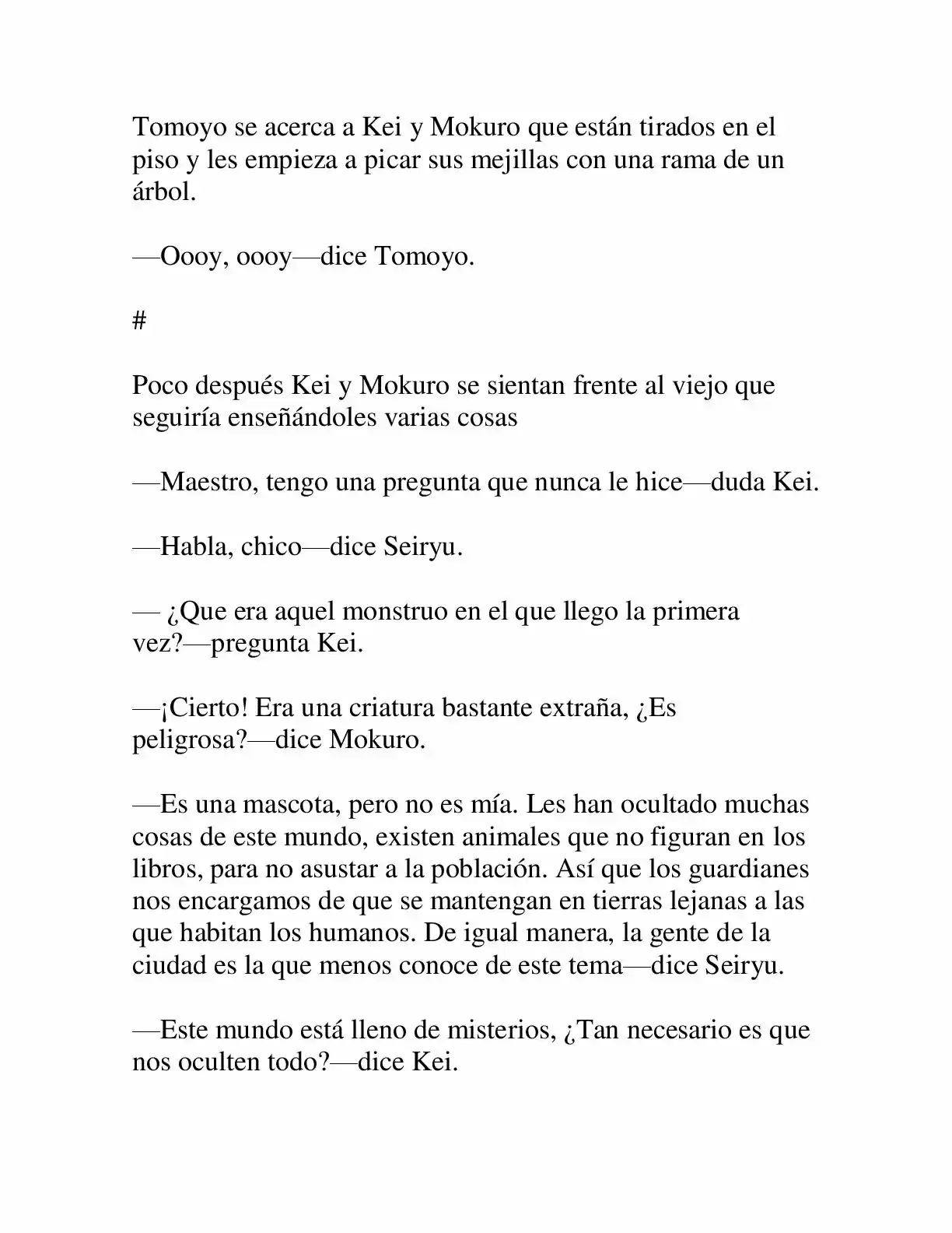 Keimamura X capítulo 6, página 15