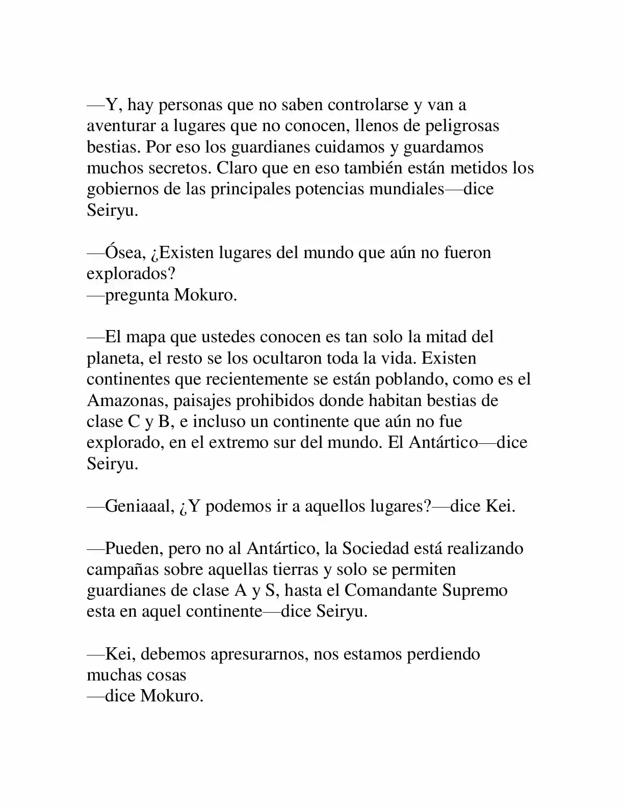 Keimamura X capítulo 6, página 16