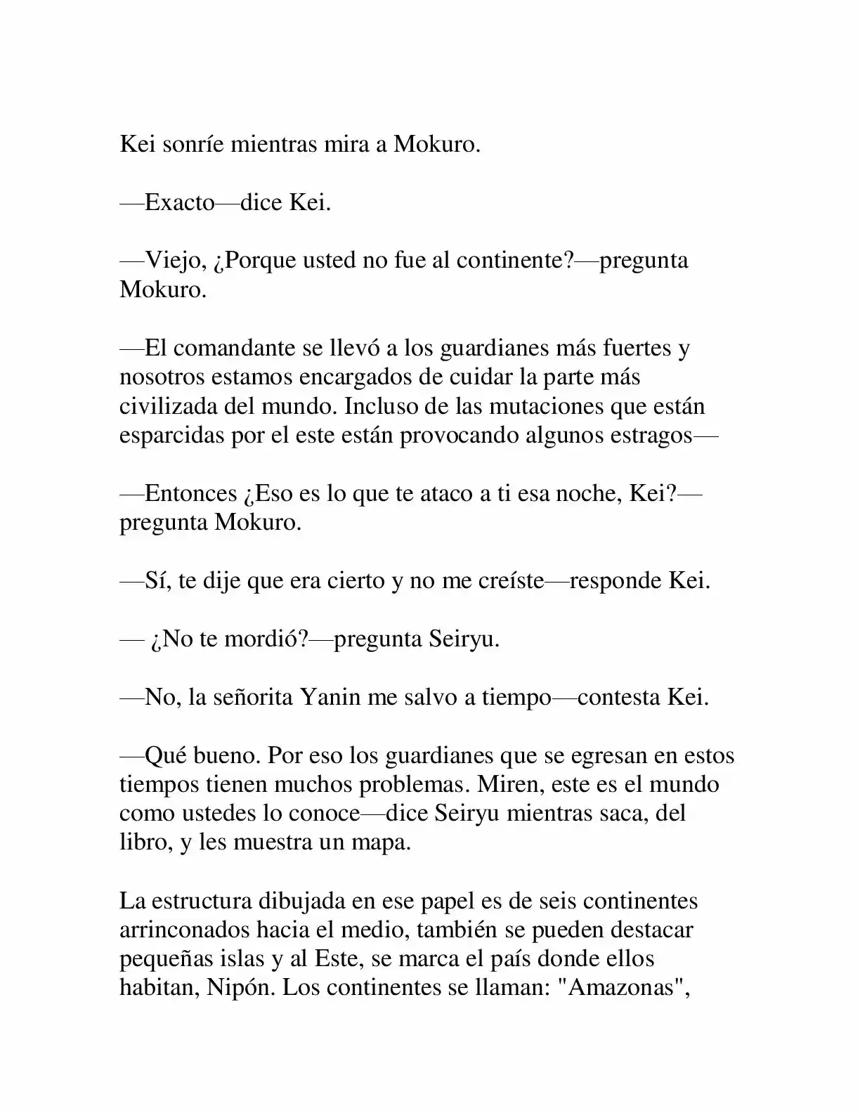 Keimamura X capítulo 6, página 17