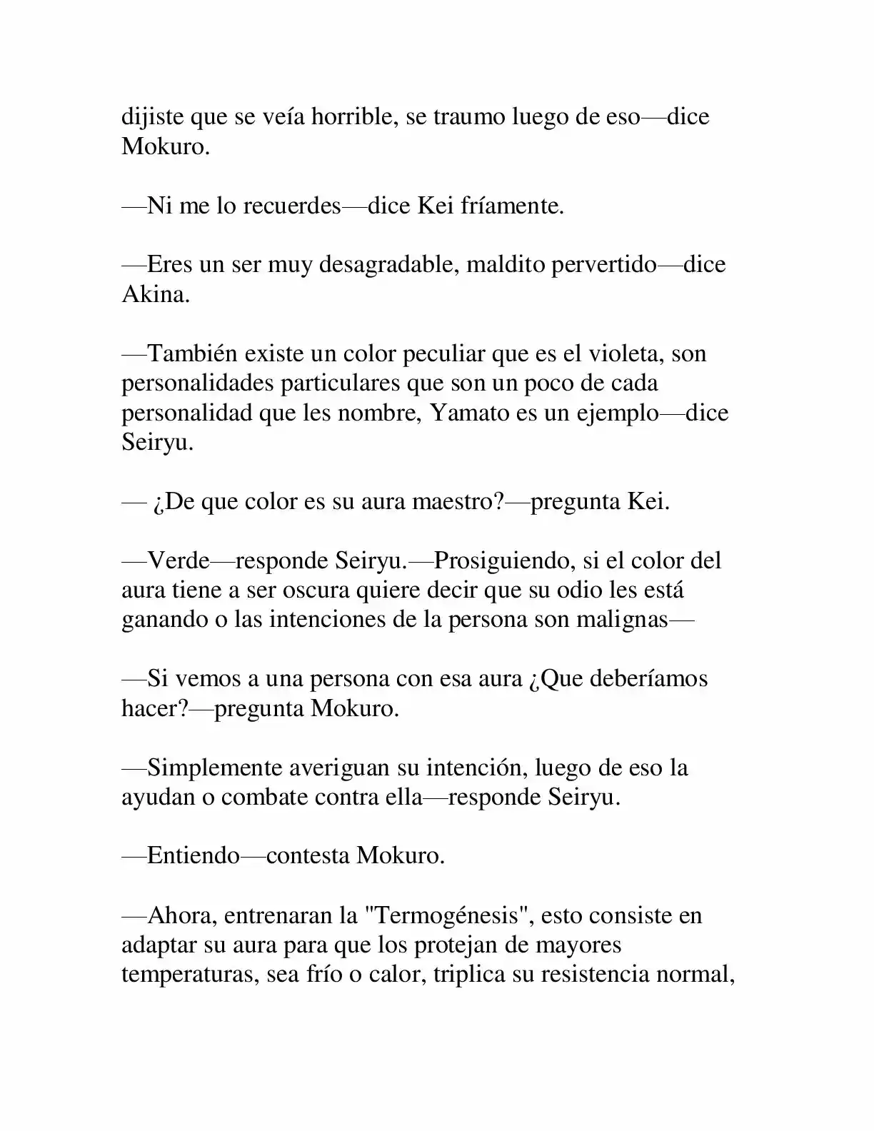 Keimamura X capítulo 6, página 21