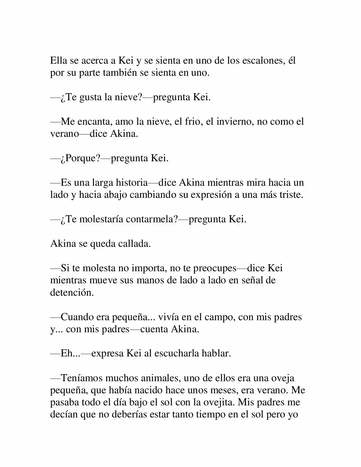 Keimamura X capítulo 7, página 5
