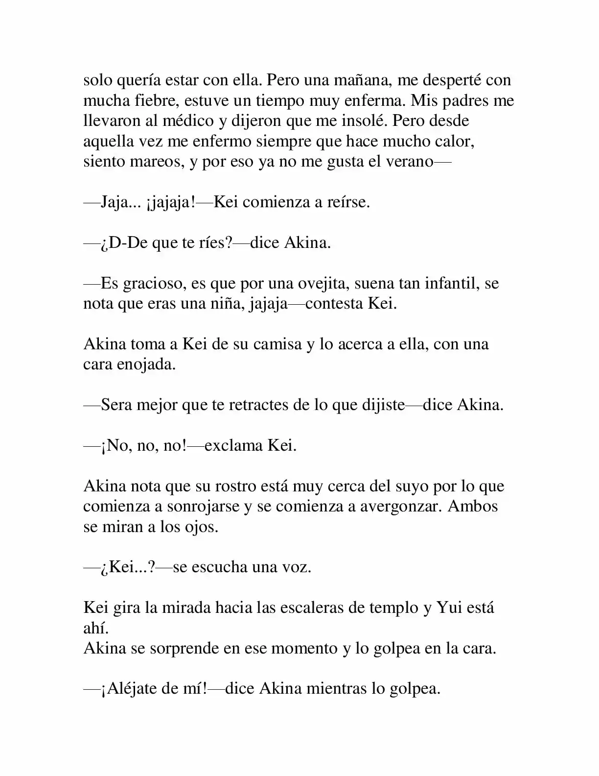 Keimamura X capítulo 7, página 6