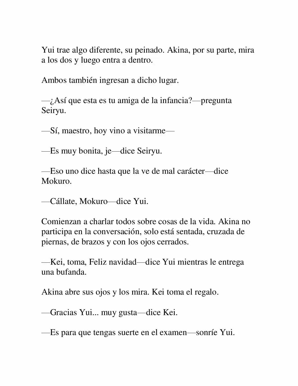 Keimamura X capítulo 7, página 9